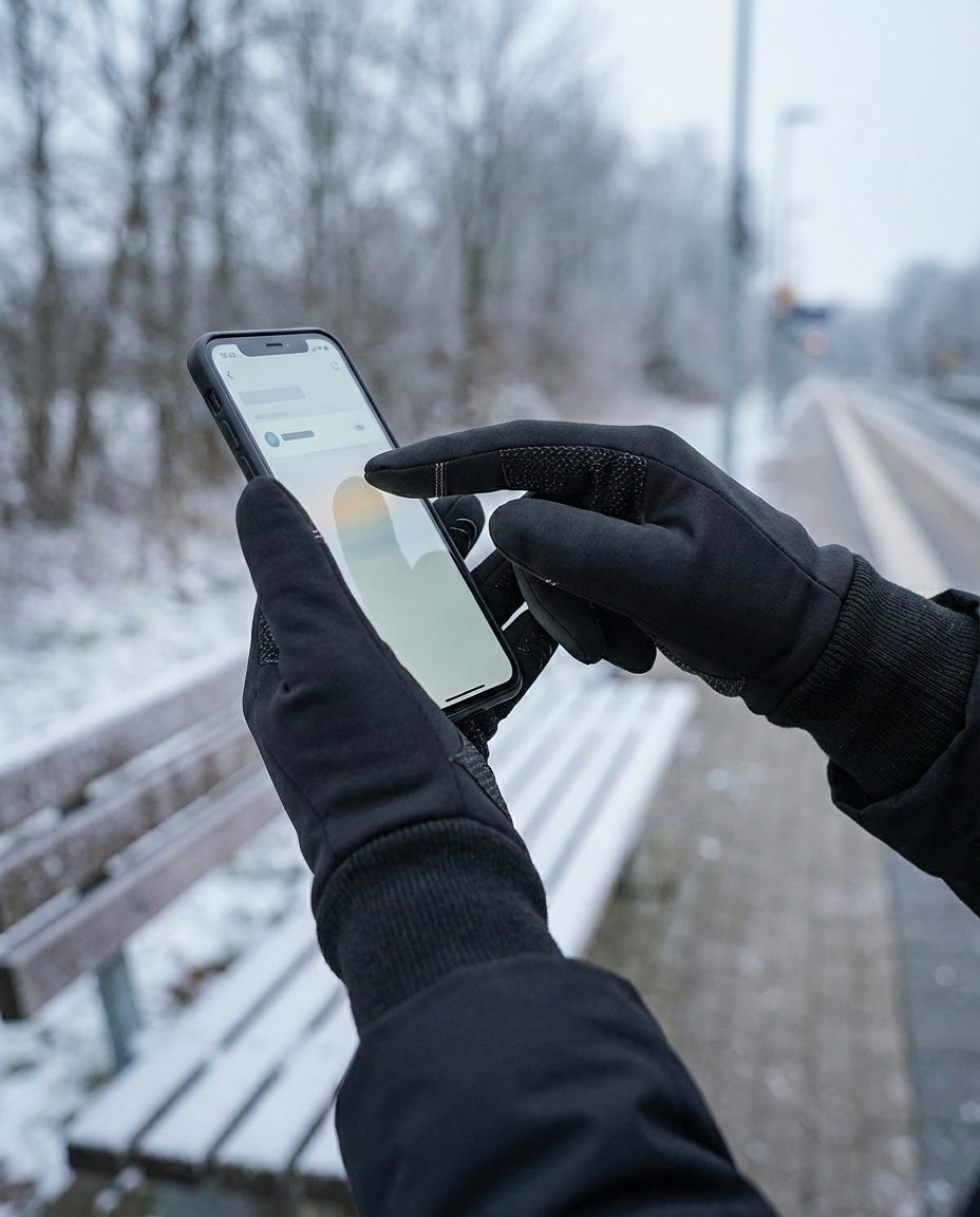 Touchscreen Vinterhandsker – Vindtætte & Vandafvisende