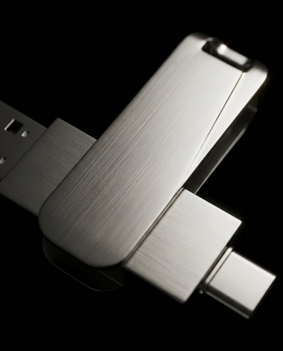 VaultDrive SwiftVault | USB-Stick — USB-C & USB-A