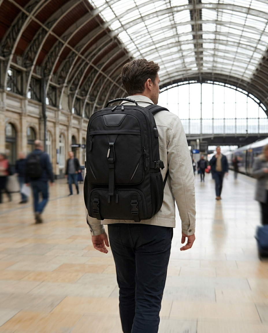 Udvidelig rejserygsæk 60L – Venture Alto Backpack