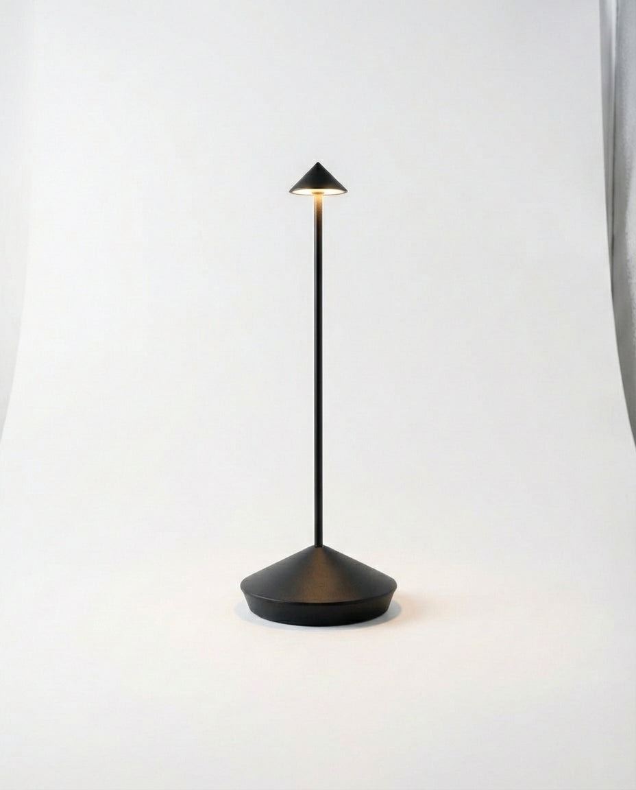 Trådløs LED-bordlampe | Dæmpbar, vandtæt og genopladelig