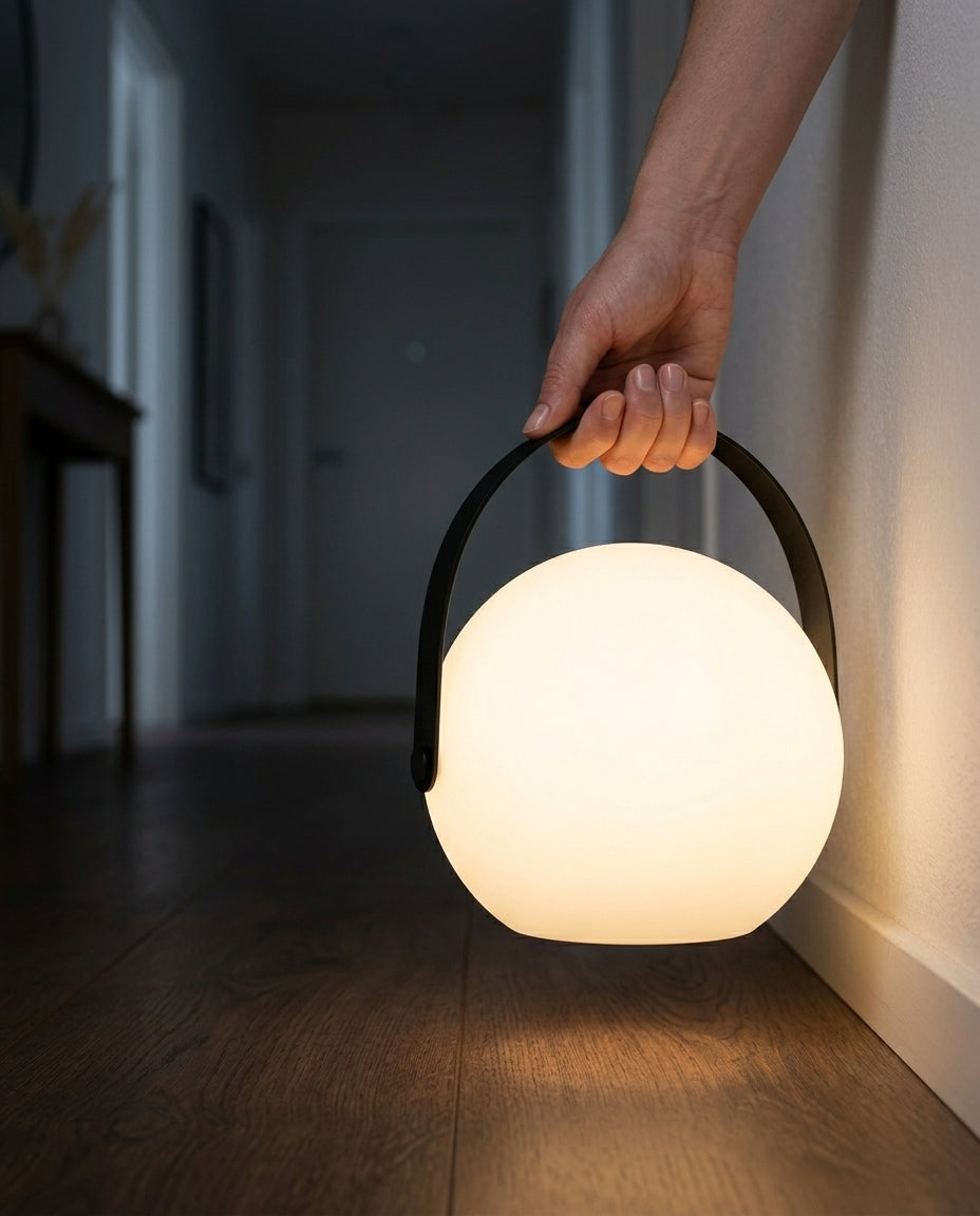 Bærbar LED-lygte | Trådløs genopladelig bordlampe
