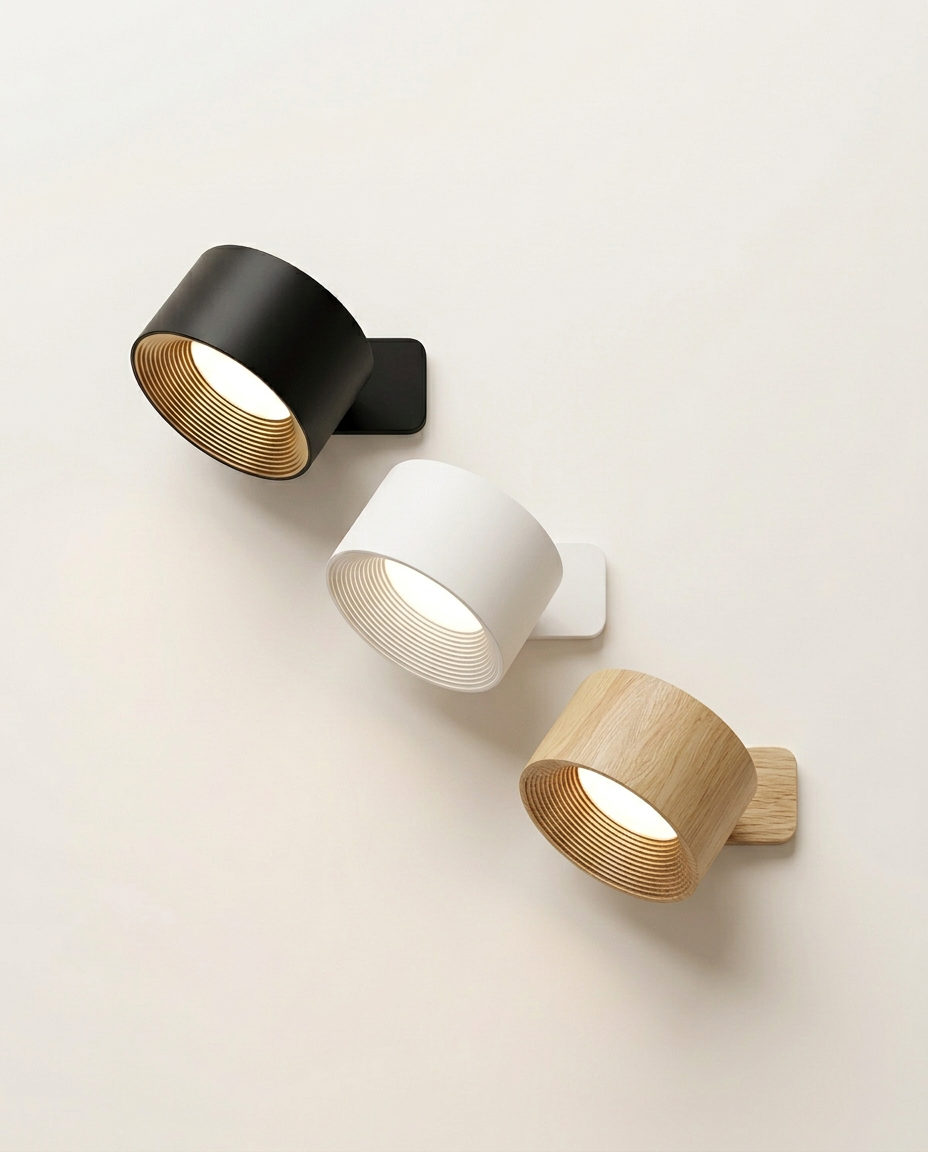 Trådløs genopladelig væglampe | Lumiflex 360° flex