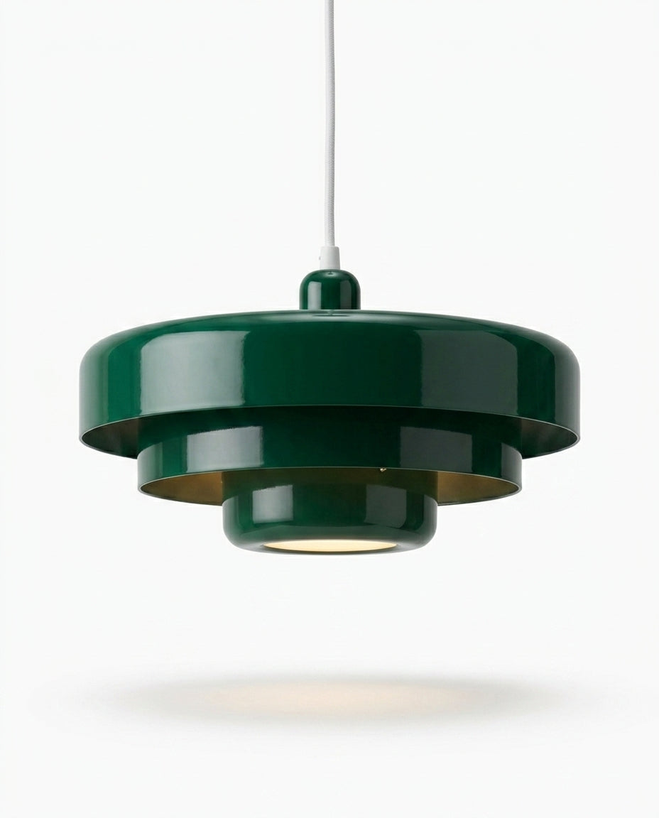 Nordisk pendel | Flerlagsdesign vintage LED-loftlampe