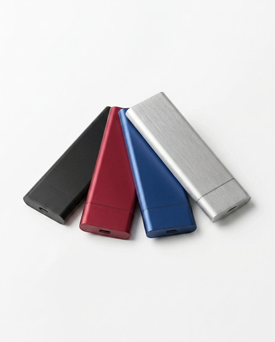 2TB Bærbar SSD USB 3.1 | Lynhurtig Ekstern Harddisk