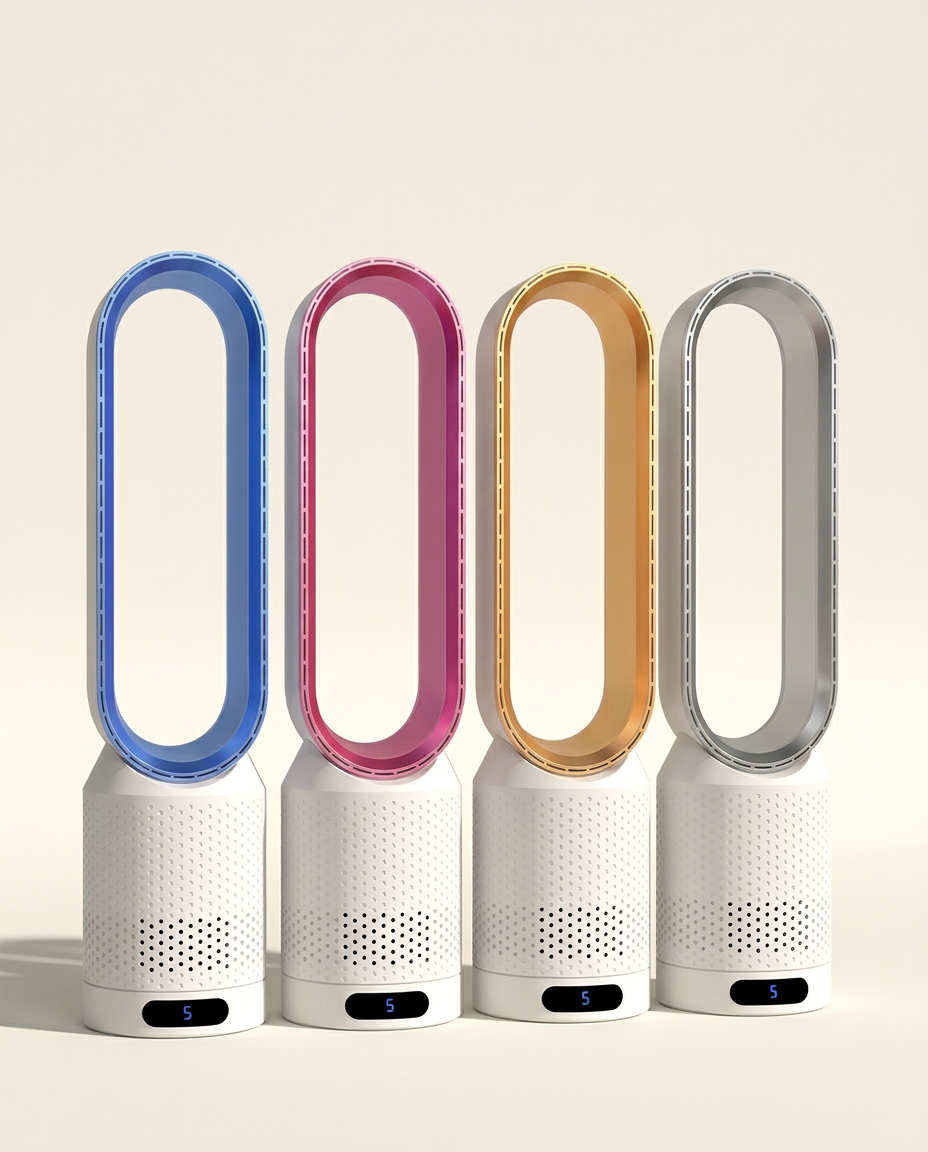 3-i-1 Luftkøler & Luftrenser med Oscillation | ClearFlow