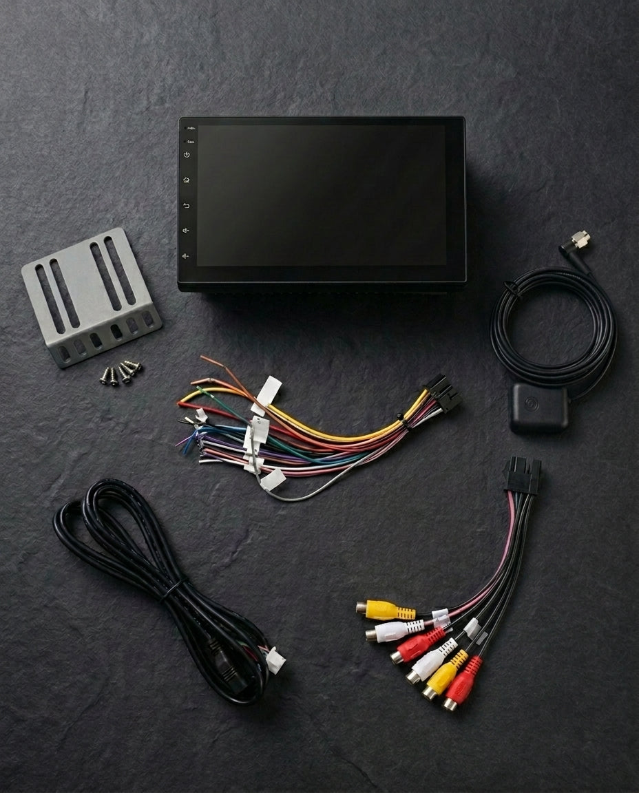 Android Dobbelt-DIN Bilstereo | 10" Touchskærm & GPS