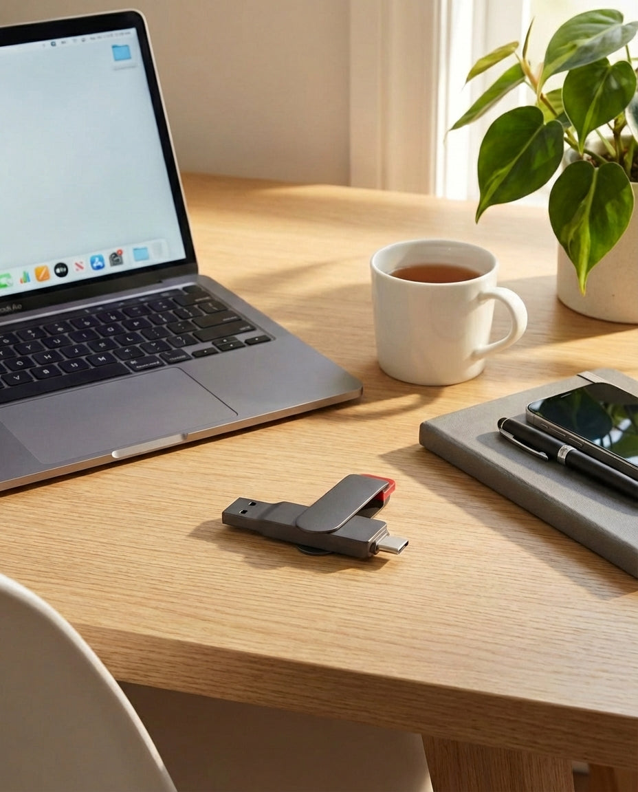 VaultDrive SwiftVault | USB-Stick — USB-C & USB-A