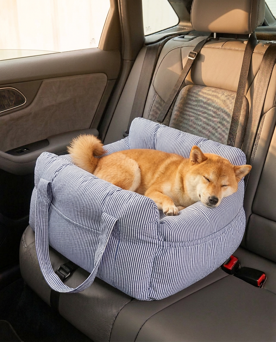 Hundeautosæde | Cosy Ride Bolster – Sikkert & maskinvaskbart