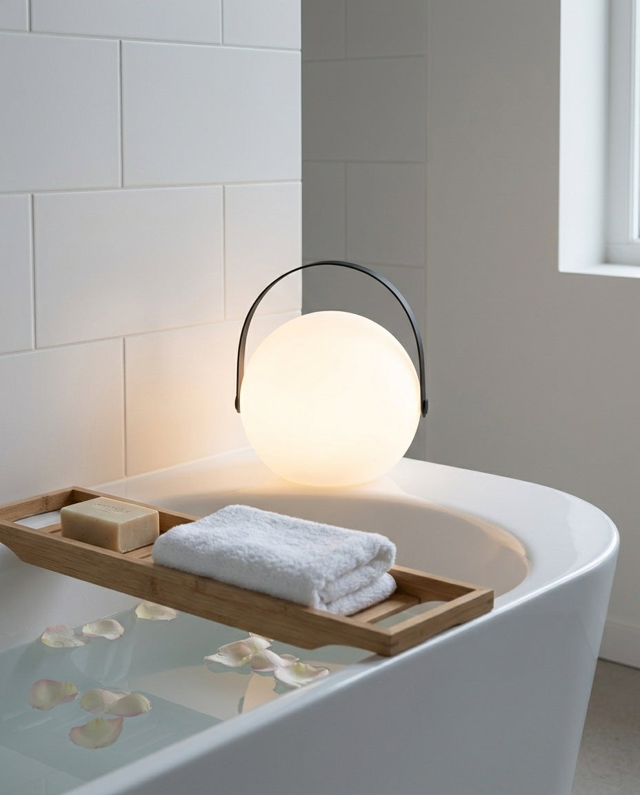 Bærbar LED-lygte | Trådløs genopladelig bordlampe