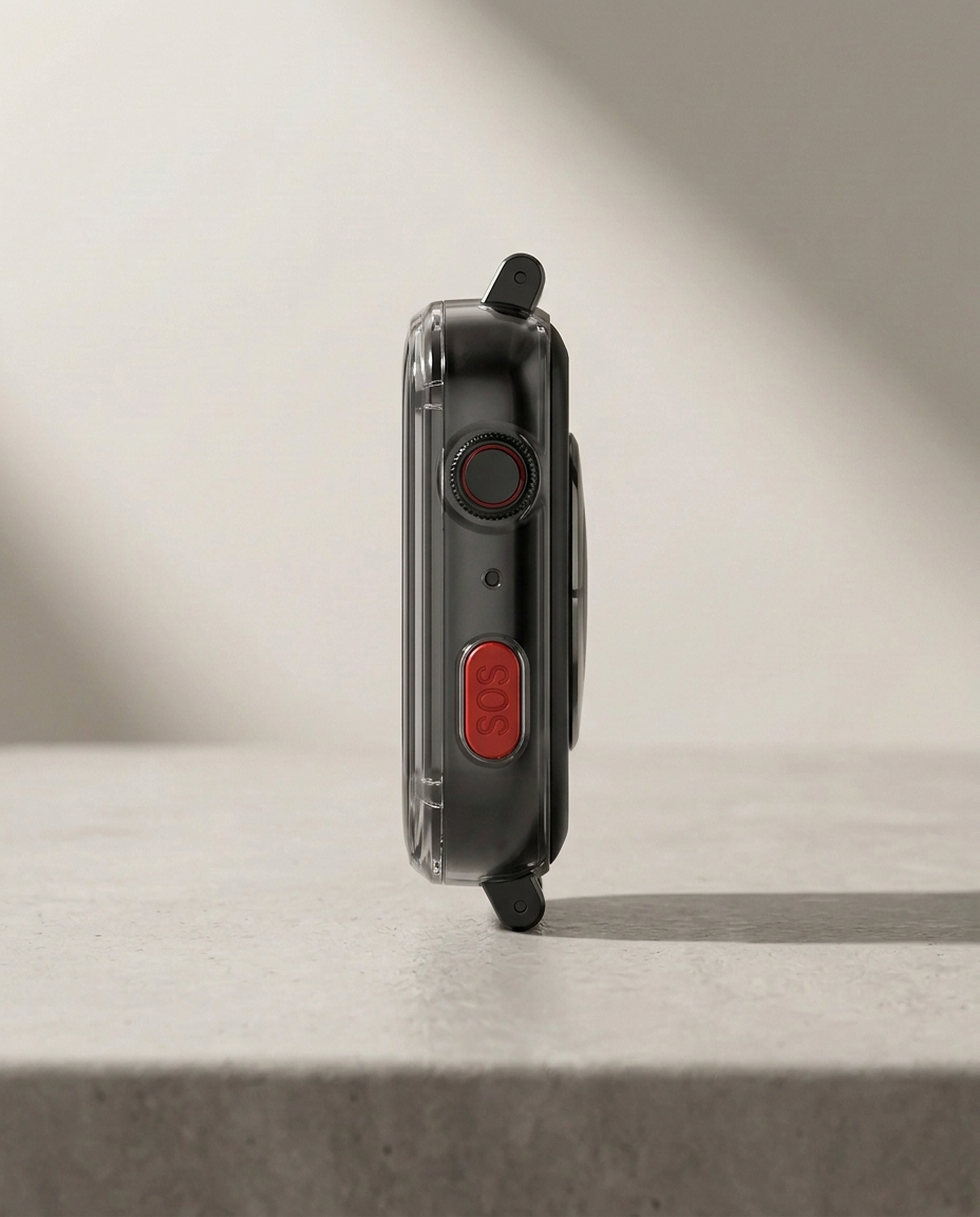 4G Smartwatch GPS SOS Blodsukker Sundhed | ConnectCare Pro