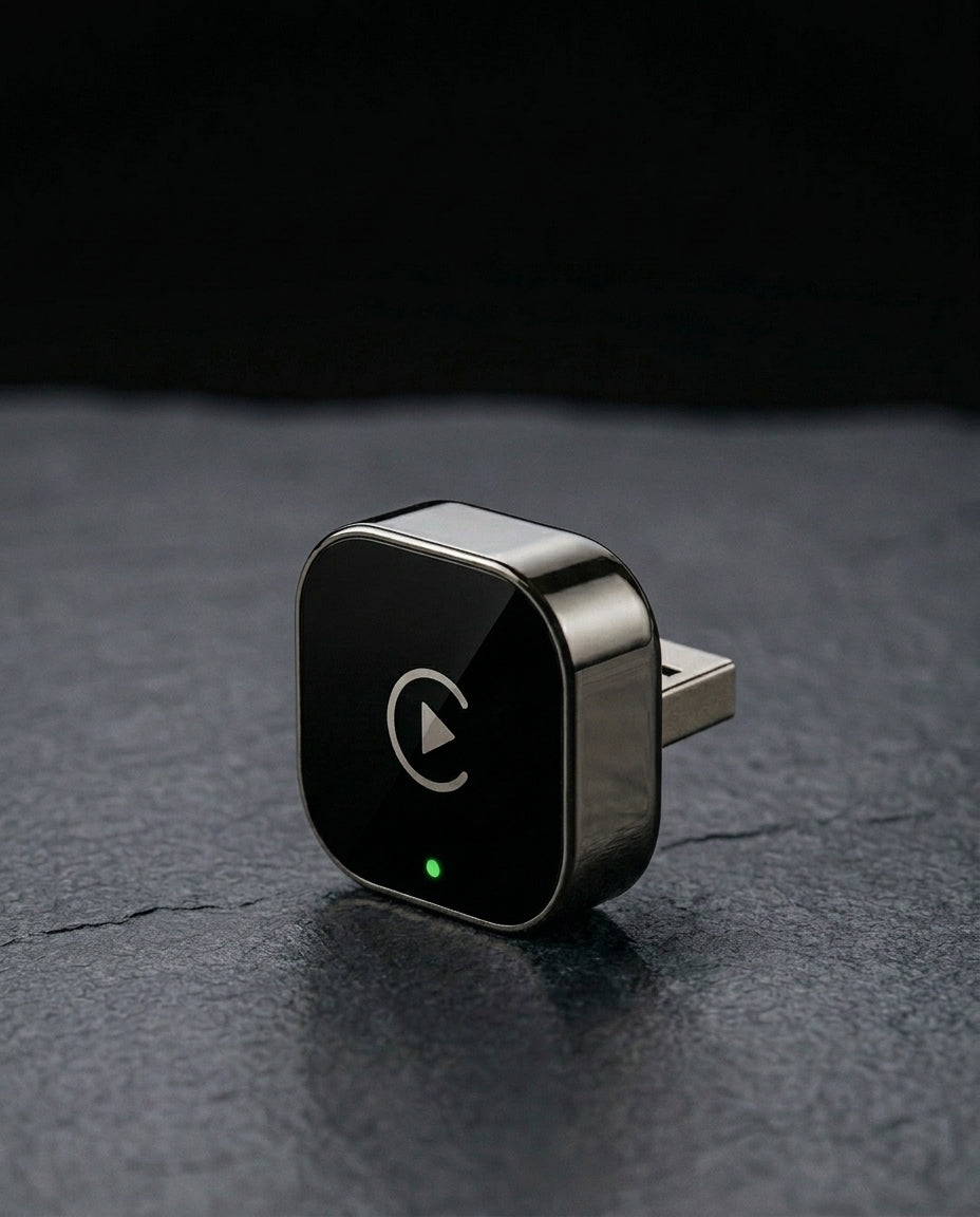 Trådløs CarPlay & Android Auto-adapter | 2-i-1