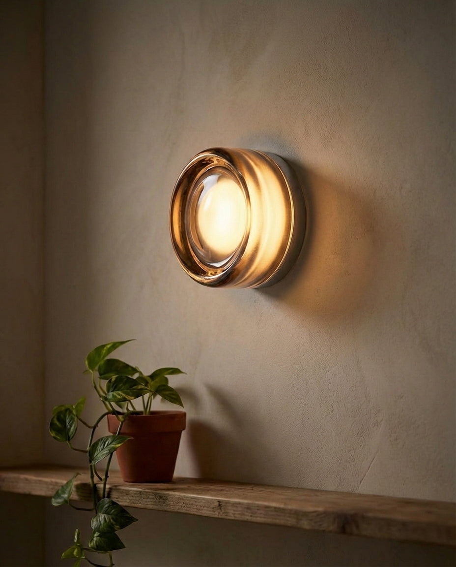 Dimple væglampe – Moderne indfældet væg- og loftslampe