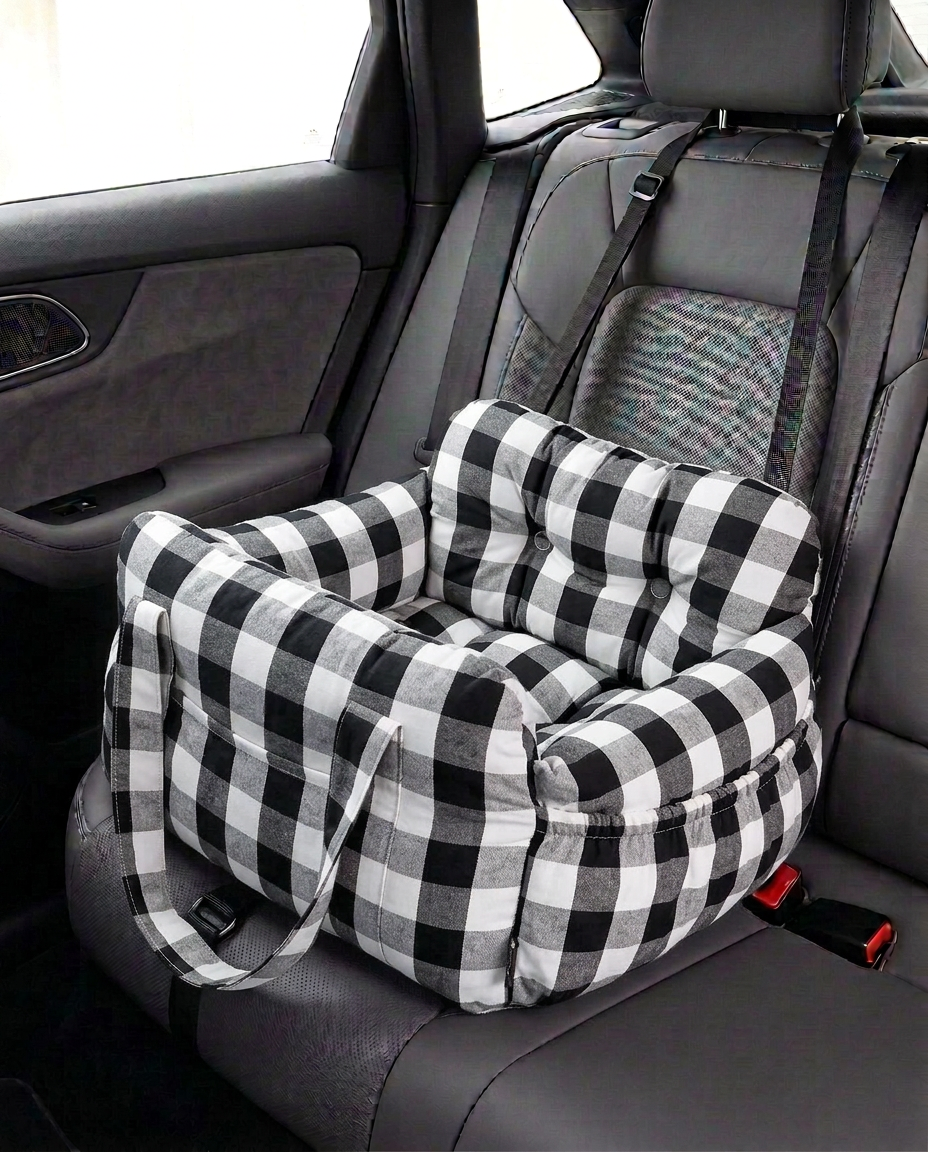 Hundeautosæde | Cosy Ride Bolster – Sikkert & maskinvaskbart