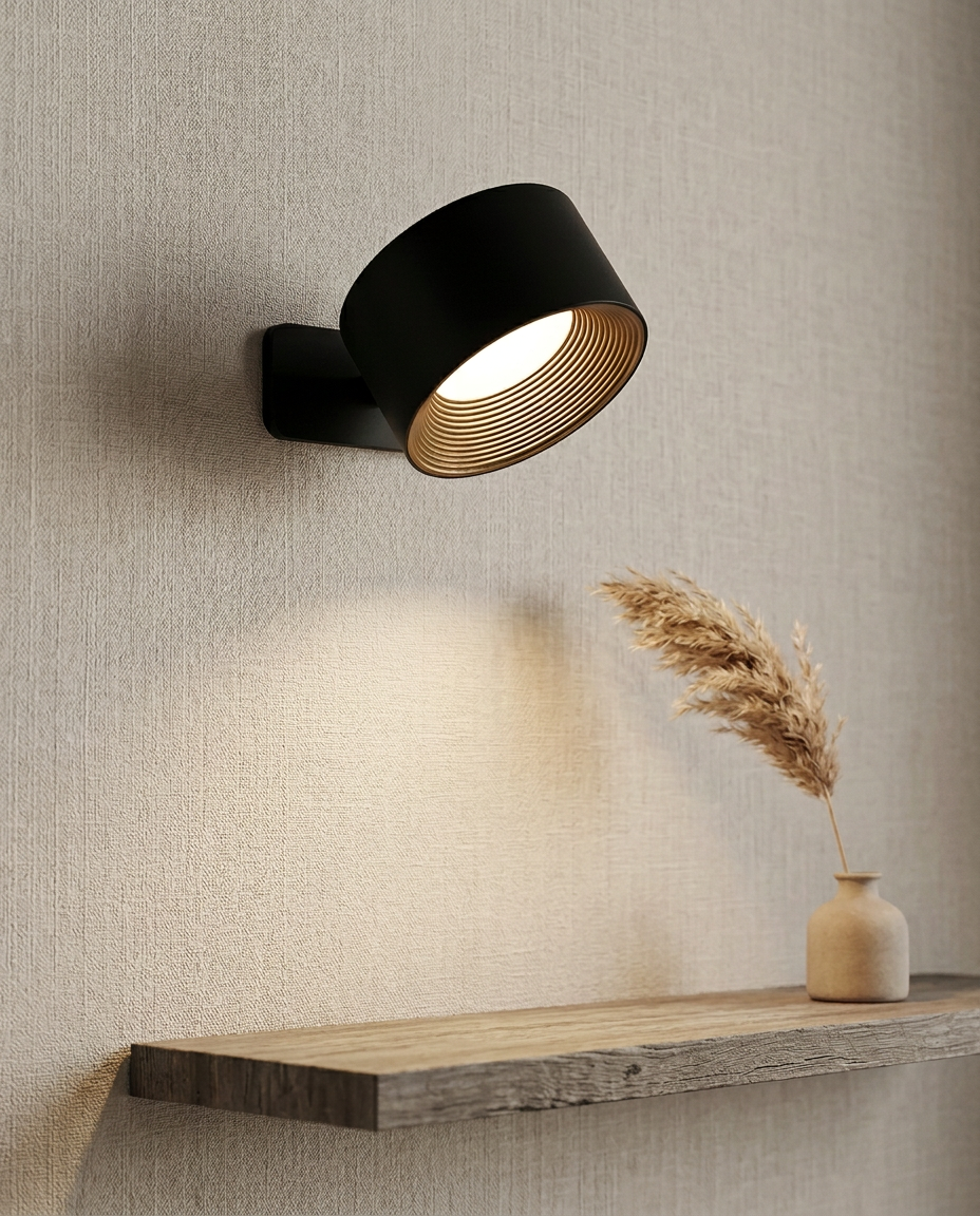 Trådløs genopladelig væglampe | Lumiflex 360° flex