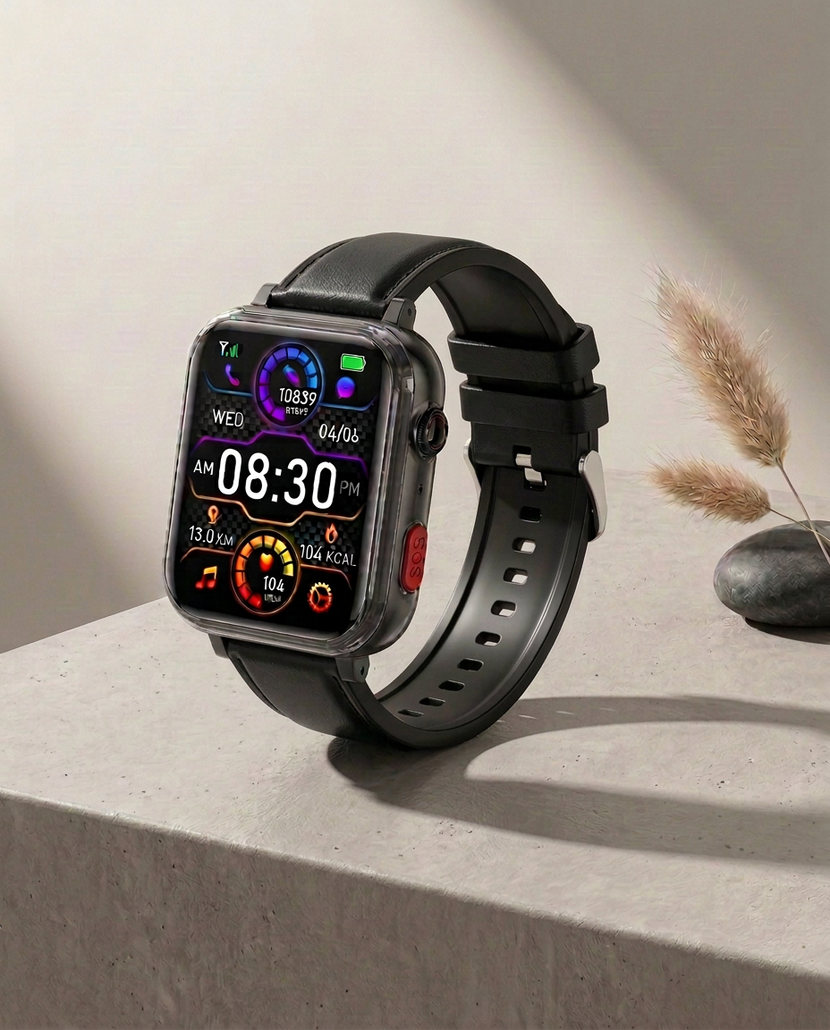 4G Smartwatch GPS SOS Blodsukker Sundhed | ConnectCare Pro