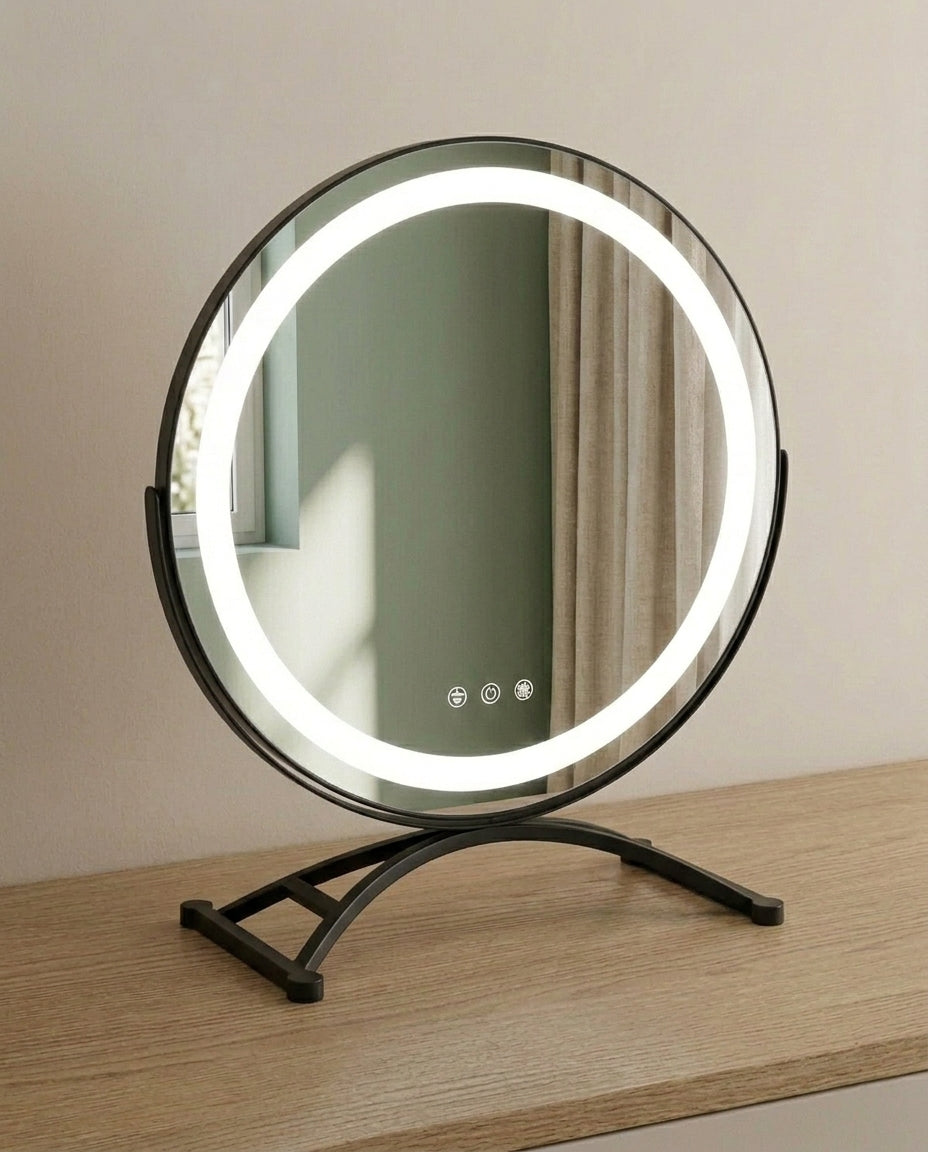 LED-Schminkspiegel mit Touch-Steuerung | Lumi Glow