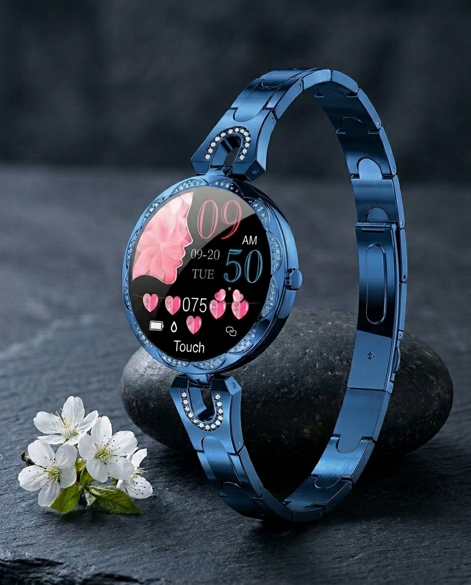 Dame Fitness-Smartwatch | Vandtæt | Pulsmåler