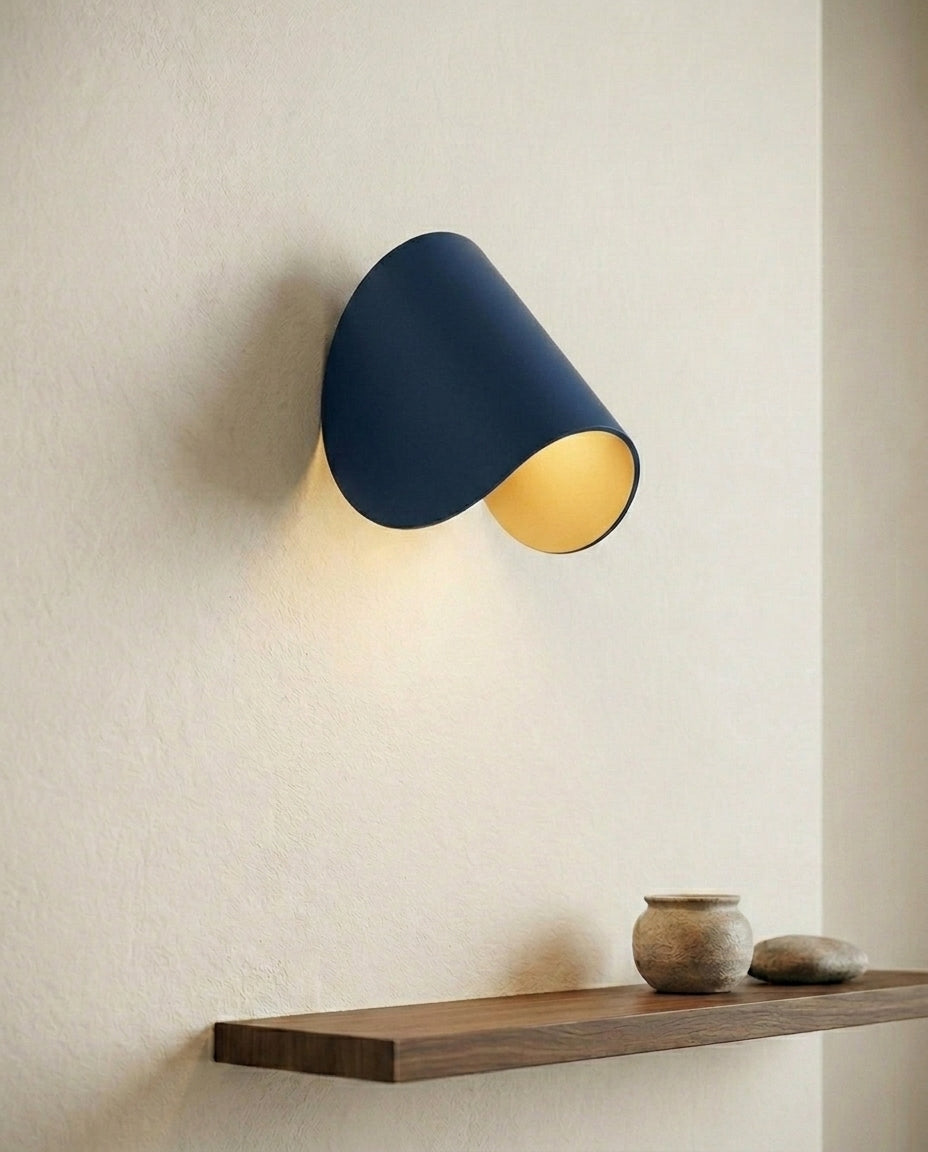 Farveskiftende LED-Væglampe | Moderne Mat Design