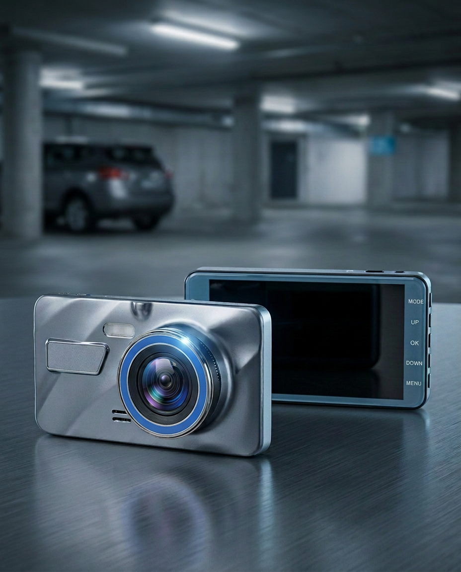 Dual-Dashcam Foran & Bagved 1080P | Nattesyn, G-Sensor