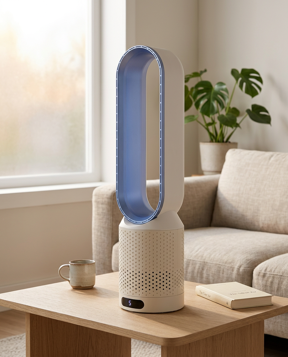 3-i-1 Luftkøler & Luftrenser med Oscillation | ClearFlow