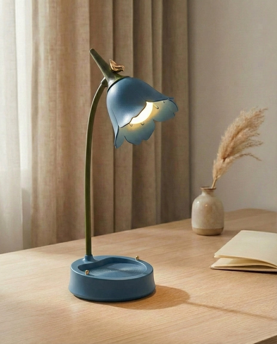 Blomsterbordslampe | BloomGlow – Touch & Dæmpbar LED