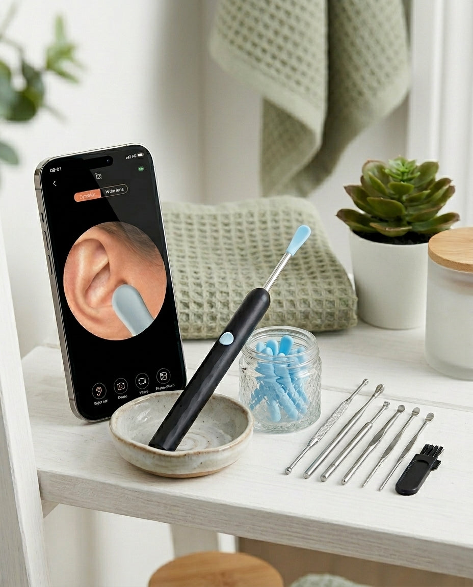 EarView Pro | HD-ørenrensningskamerasæt