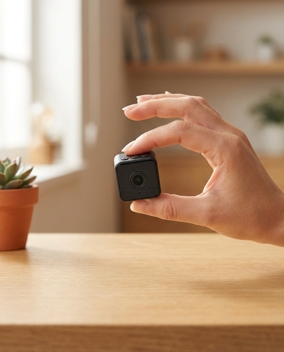 Mini WiFi-sikkerhedskamera 1080P – Trådløst & Vejrbestandigt