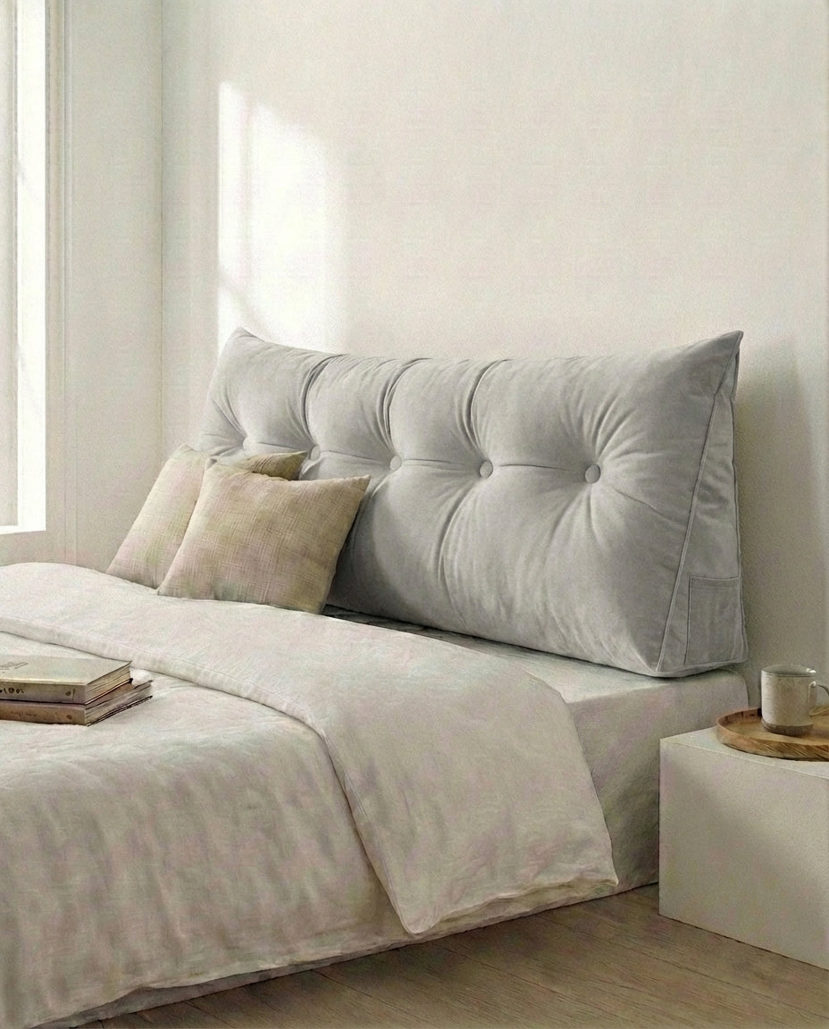 Sengepude til læsning | Ergonomisk ryglænspude til sengen