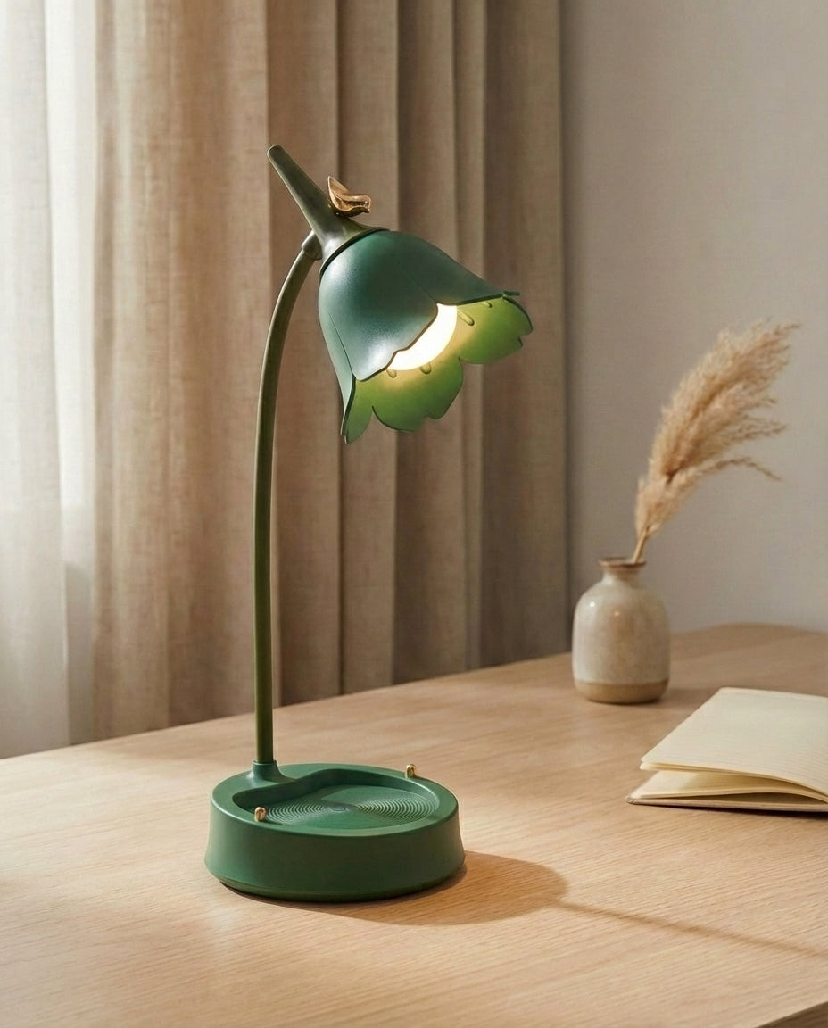 Blomsterbordslampe | BloomGlow – Touch & Dæmpbar LED
