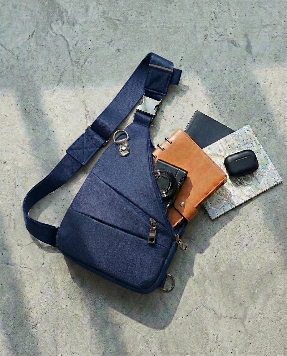 Enkeltrem Tyverisikret Skuldertaske | SlimShield