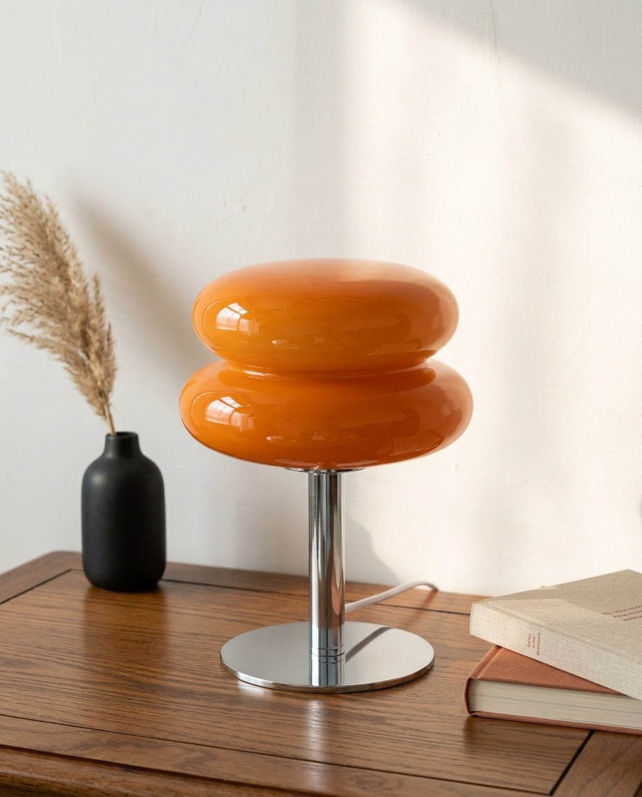 LED Bauhaus-bordlampe | Retro Orb Glødende Skrivebordslampe
