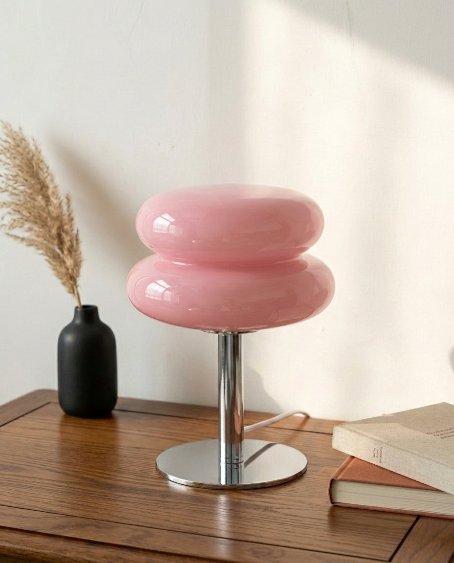LED Bauhaus-bordlampe | Retro Orb Glødende Skrivebordslampe