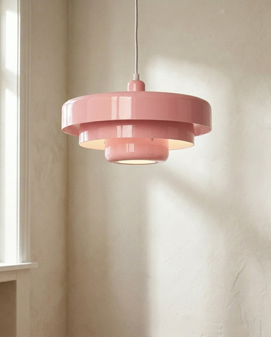 Nordisk pendel | Flerlagsdesign vintage LED-loftlampe