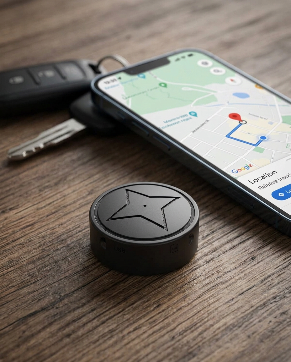 Mini magnetisk GPS-tracker | Realtidssporing