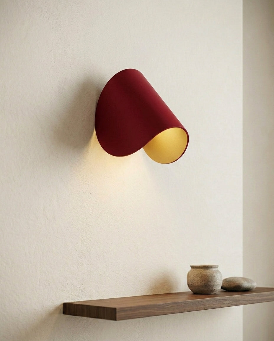 Farveskiftende LED-Væglampe | Moderne Mat Design