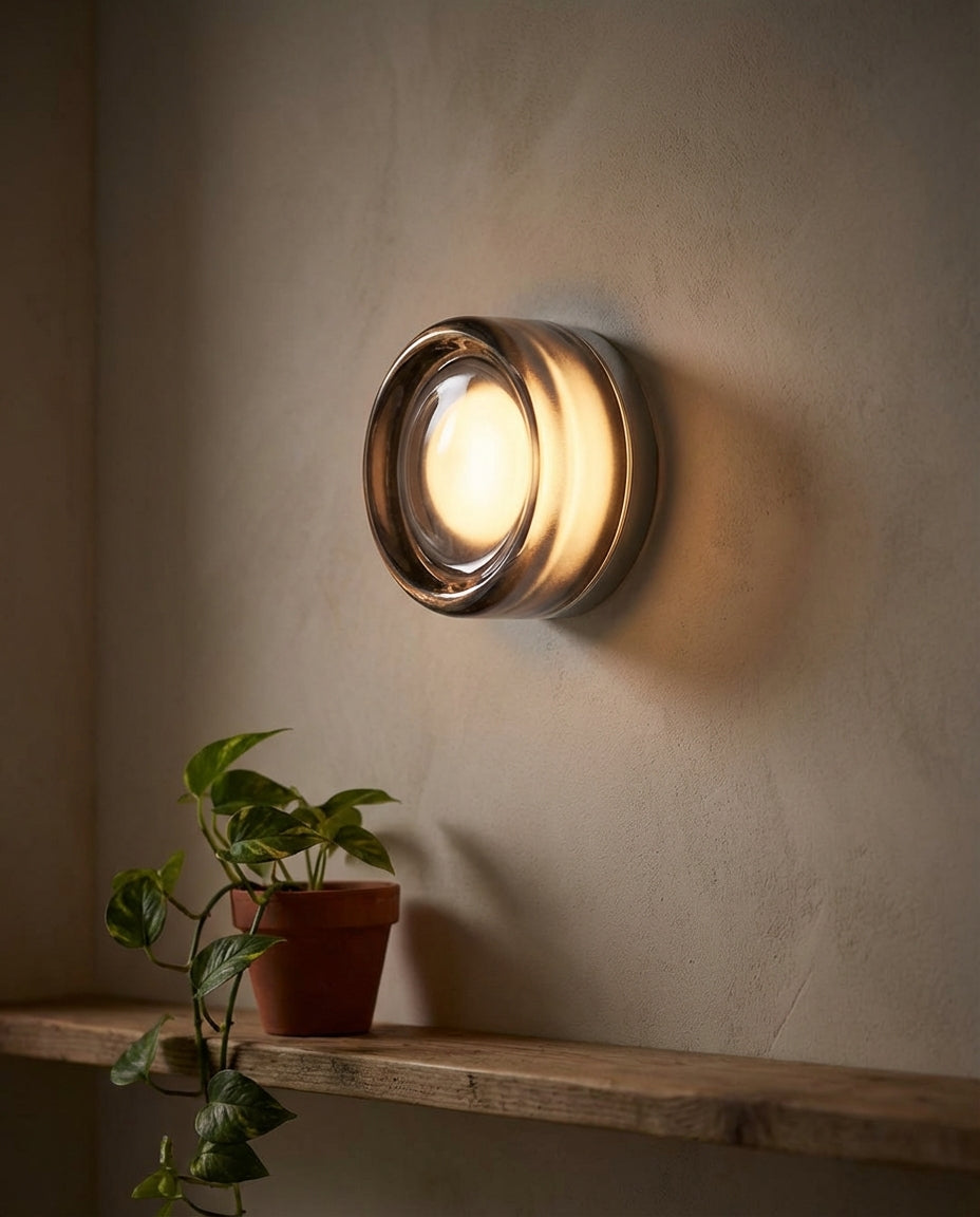 Dimple væglampe – Moderne indfældet væg- og loftslampe
