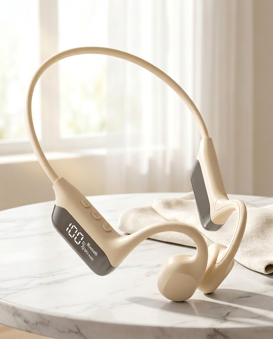 Vandtætte svømmehovedtelefoner | 32GB MP3 Bluetooth IPX8