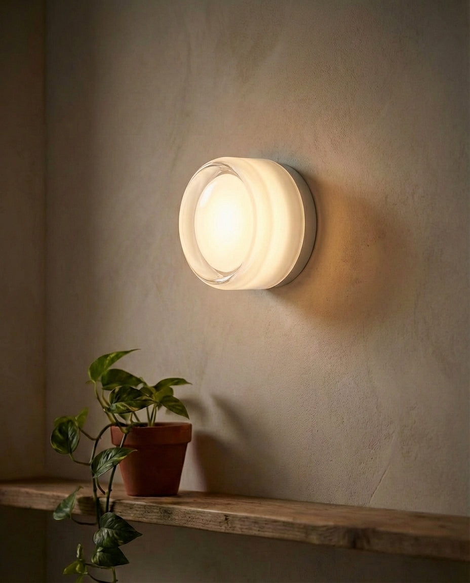 Dimple væglampe – Moderne indfældet væg- og loftslampe