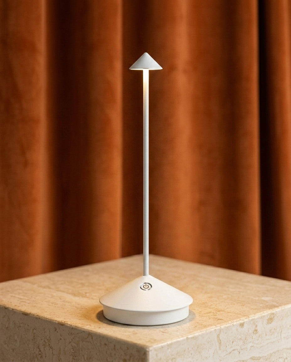 Trådløs LED-bordlampe – Dæmpbar og genopladelig | LumiSlim