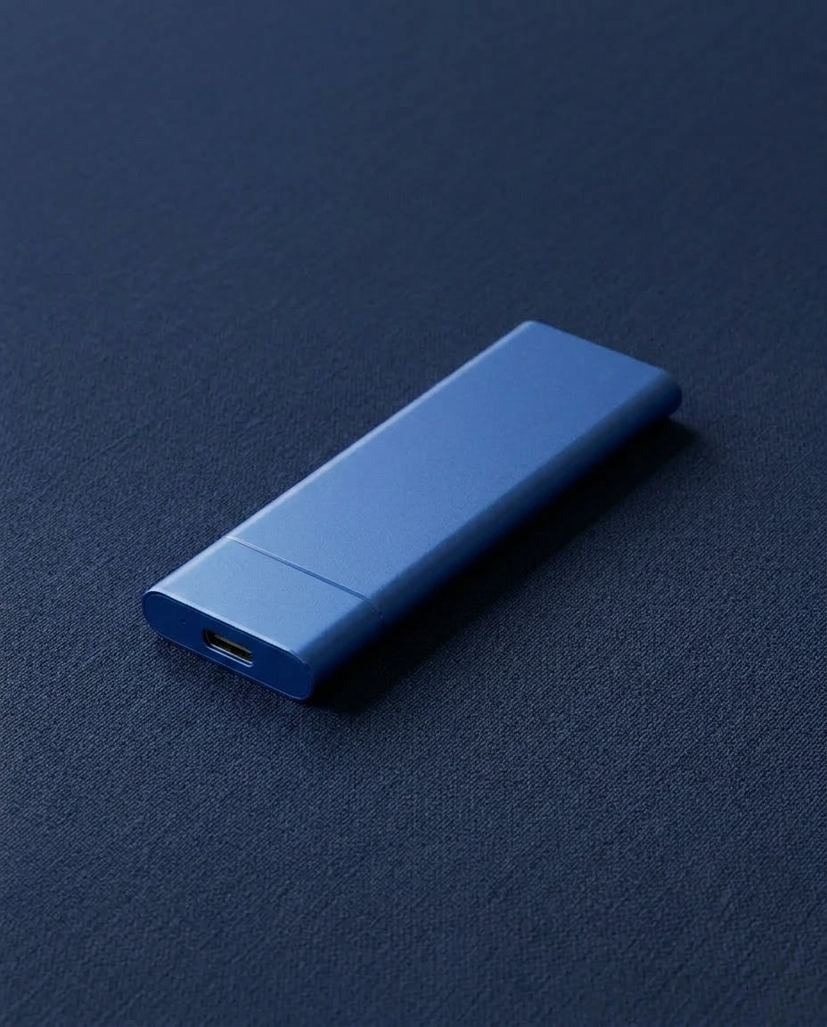 2TB Bærbar SSD USB 3.1 | Lynhurtig Ekstern Harddisk