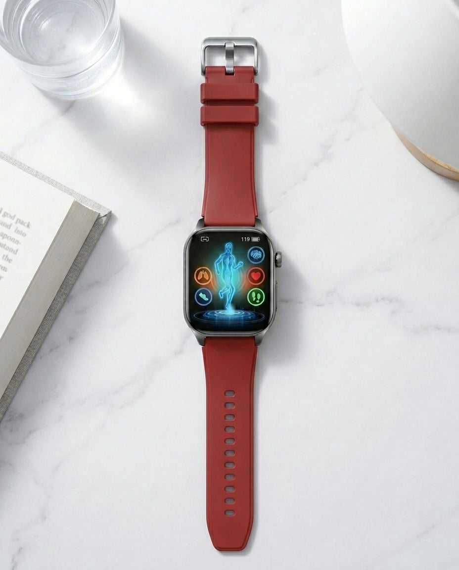Sundhedssmartwatch – EKG, Blodtryk & Puls | VitalSync Pro