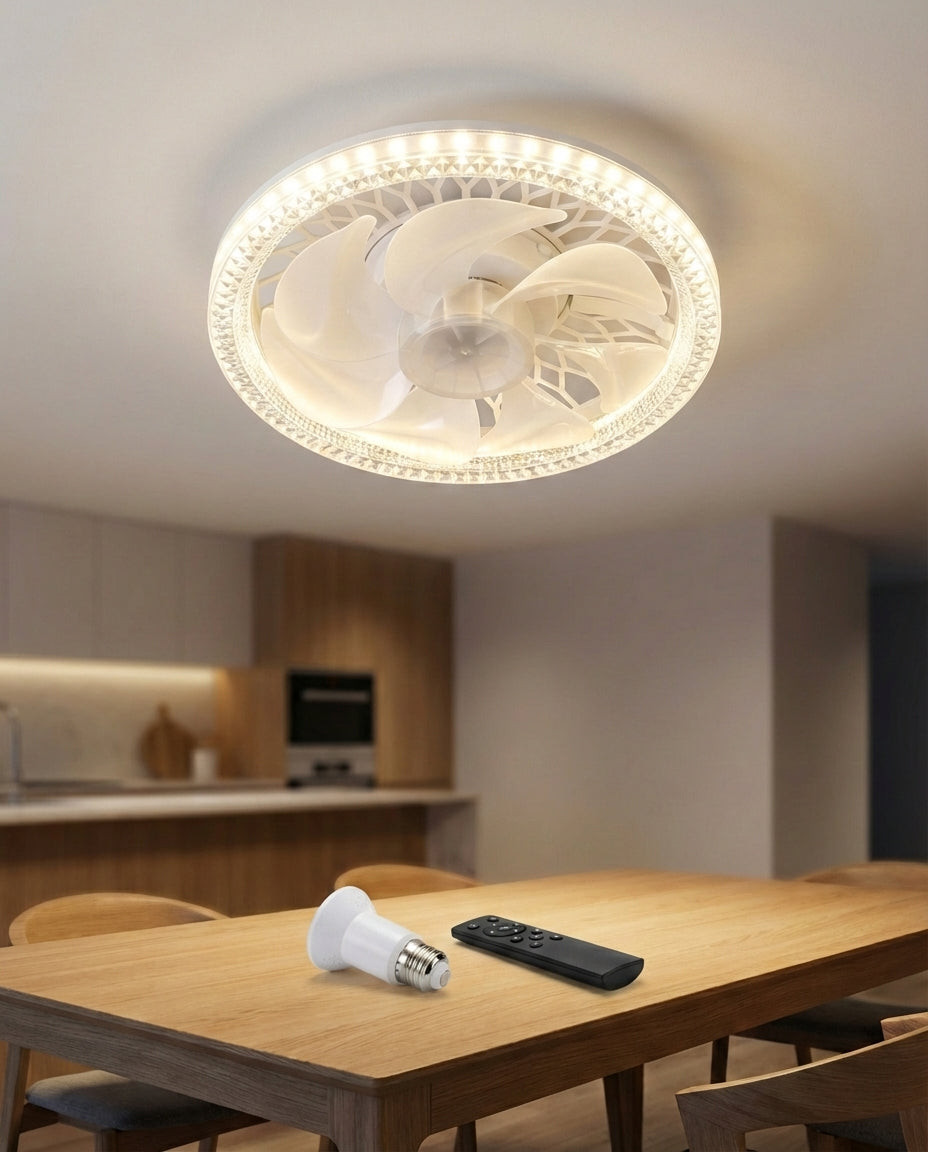 SilentBreeze AirGlow | 2-i-1 loftventilator og belysning